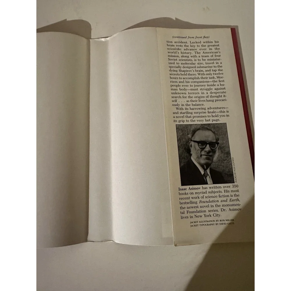 Isaac Asimov Fantastic Voyage II Destination Brain Hardback First Edition 1987